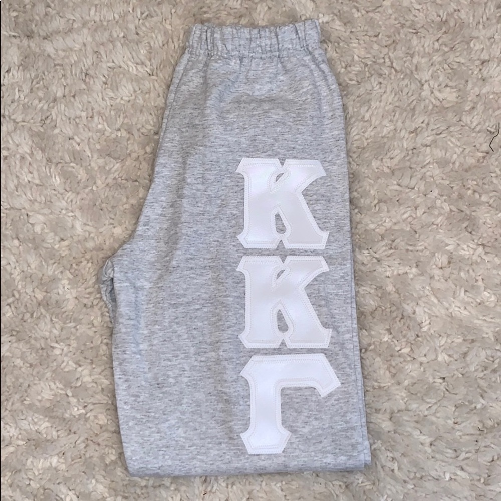 Kappa Kappa Gamma Sorority Letter Sweatpants